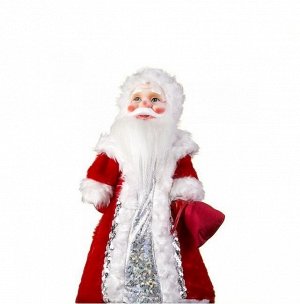 Дед Мороз - шуба красная с серебром (Бирюсинка)