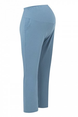 Синий - Синие брюки для беременных Mama