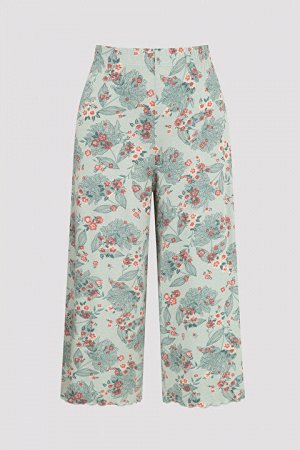 Пижамные штаны Duman Morning Capri с цветочным принтом