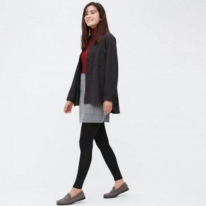 UNIQLO Heattech - тонкие термо-леггинсы - черный