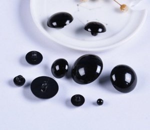 Глазки-носики для кукол и мягких игрушек пришивные, 15 мм, 10 шт