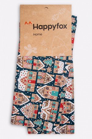 Набор вафельных полотенец с петельками 2шт Happy Fox Home