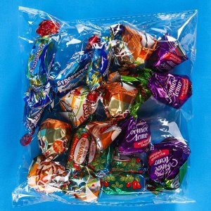 Набор «Новогодняя почта»: конфеты 725 г., краски, кормушка