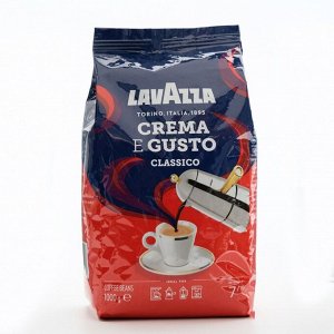 Кофе в зернах Lavazza Crema e Gusto Classico, 1000 г
