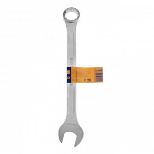 Ключ комбинированный ТУНДРА, хромированный, 22 мм