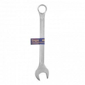 Ключ комбинированный ТУНДРА, хромированный, 32 мм
