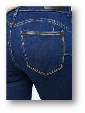 Брюки джинсовые жен Светло-синий,, рост 32