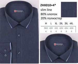 JenTa 010+4*ZHX Brostem рубашка мужская