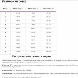 Размерная сетка
