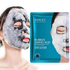 Images Bubbles Amino Acid Mask/ Кислородная пузырьковая маска на тканевой основе