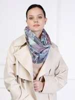 Палантин жен. шелк+мод 100х180 E12-7266-13 #Салатовый