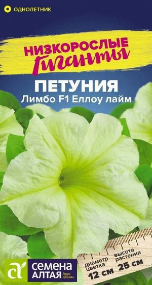 Петуния Лимбо F1 Еллоу Лайм 7шт