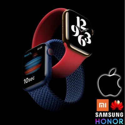 Ремешки и защитные стекла для Apple Watch Samsung MI