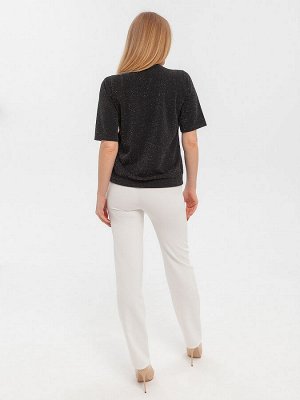 Блуза "Эми" 5ВП48364-2-л-черн люрекс/черный