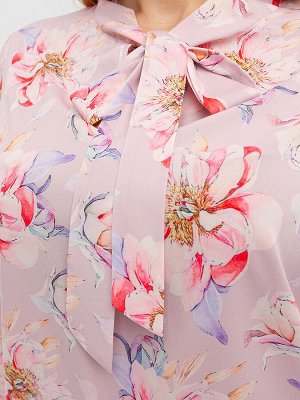 Блуза "Лавик" 5ВП8304Н-ц-проз пион/розовый