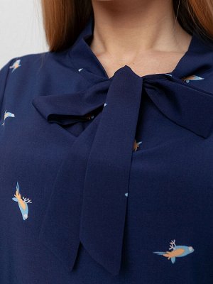 Блуза "Лавик" 5ВП8304Б-пц-тск тс/колибри