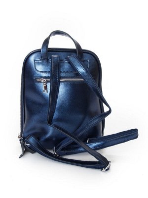 Рюкзак женский кожаный 268-M BLUE (.)