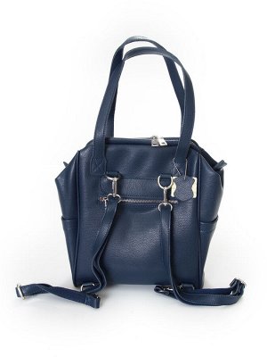 Рюкзак-сумка женский кожаный ASAD 6356 BLUE (.)