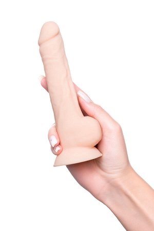 Фаллоимитатор RealStick Silicone Kit H, 18 см, Ø 3,1 см, телесный