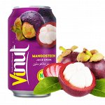 Напиток фруктовый негазированный МАНГОСТИН 330мл Вьетнам (Vinut MANGOSTEEN juce drink)