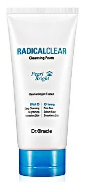 Осветляющая пенка для умывания с жемчугом Dr. Oracle RadicalClear Cleansing Foam Pearl Bright