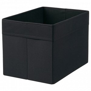 DRÖNA, Коробка, черная, 25x35x25 см