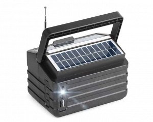 Портативная колонка на солнечной батарее Wireless Solar Mini Speaker DG06