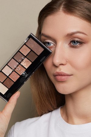 Палетка теней TF Base Palette, CTE41, тон 02 бежевый, ТФ, Триумф, TRIUMPH