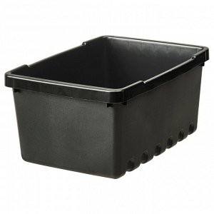 UPPSNOFSAD, Коробка для хранения вещей, черный, 25x17x12 см/4 л