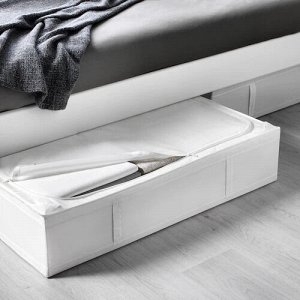 IKEA SKUBB, Кофр для хранения, белый, 93x55x19 см
