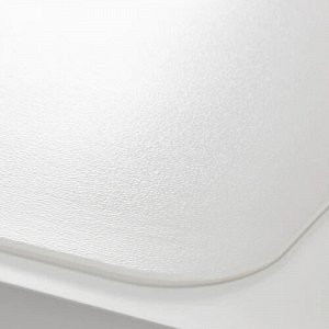 PLÖJA, Коврик для стола, белая/прозрачная, 65x45 см