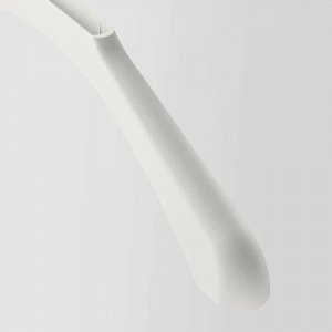 IKEA BUMERANG, Формирователь плеч для вешалки, белый