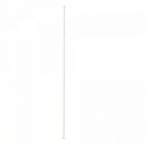 ЭЛВАРЛИ, столб, белый, 222-350 см