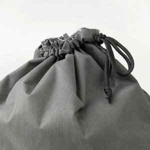 AJÖSS, Мешок для сортировки мусора, темно-серый, 56x67 см/35 л