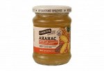 Ананасы СТОЕВЪ с семенами кунжута протертые с сахаром 280гр ст/б (евро) (Стоевъ).
