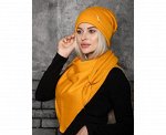 КОМПЛЕКТ ЖЕНСКИЙ ШАПКА И ПЛАТОК