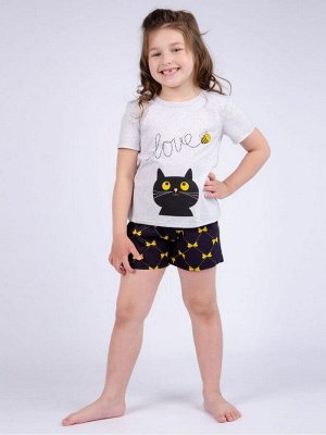 Пижама детская ML-Бантики (шорты)