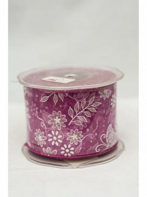 Лента органза 6,3 см х15 м Siena