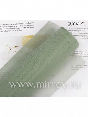 Сетка 50 см х10 ярд Вуаль цвет зеленый