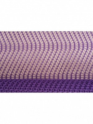 Кружево Волна 50 см х4,5 м цвет фиолетовый