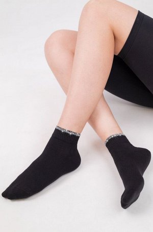 Набор женских носков с люрексом 2 пары