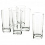 IKEA / GODIS ГУДИС | Стакан, прозрачное стекло | 40 сл.