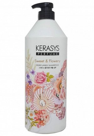 Шампунь парфюмированный Kerasys Sweet and Flowery 1000мл