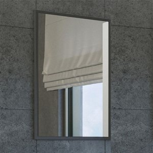 Зеркало COMFORTY «Лозанна-55» серый матовый