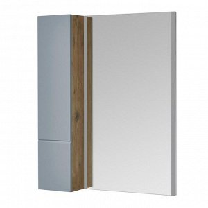 Шкафчик Aquaton модуль для зеркала «Мишель 23», цвет дуб рустикальный