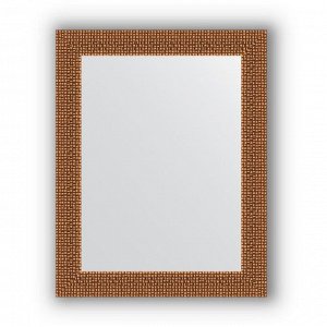Зеркало в багетной раме - мозаика медь 46 мм, 38 х 48 см, Evoform