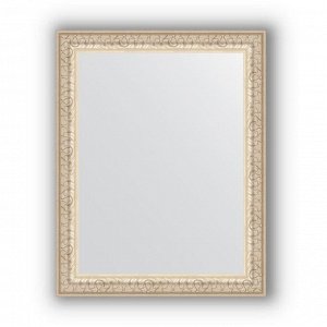 Зеркало в багетной раме - мельхиор 41 мм, 37 х 47 см, Evoform