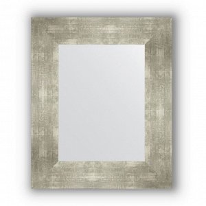 Зеркало в багетной раме - алюминий 90 мм, 46 х 56 см, Evoform