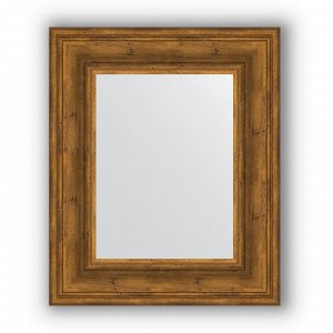 Зеркало в багетной раме - травленая бронза 99 мм, 49 х 59 см, Evoform
