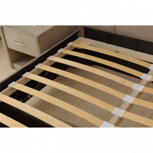 Кровать «Пантеон» без ПМ, 160 ? 200 см, ортопедическое основание, цвет velutto 06